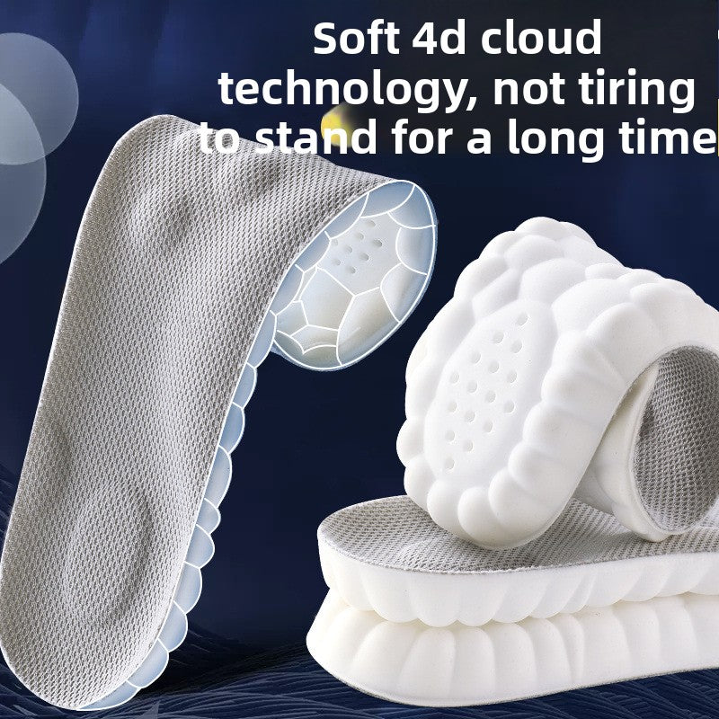 Comfortable Shock-Absorbing Anti-Odor Shoe Insoles