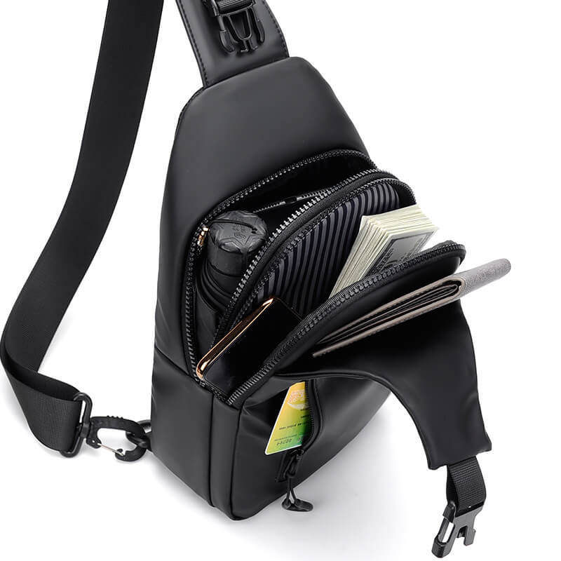 TrekTech™ - Men's Crossbody Travel Bag