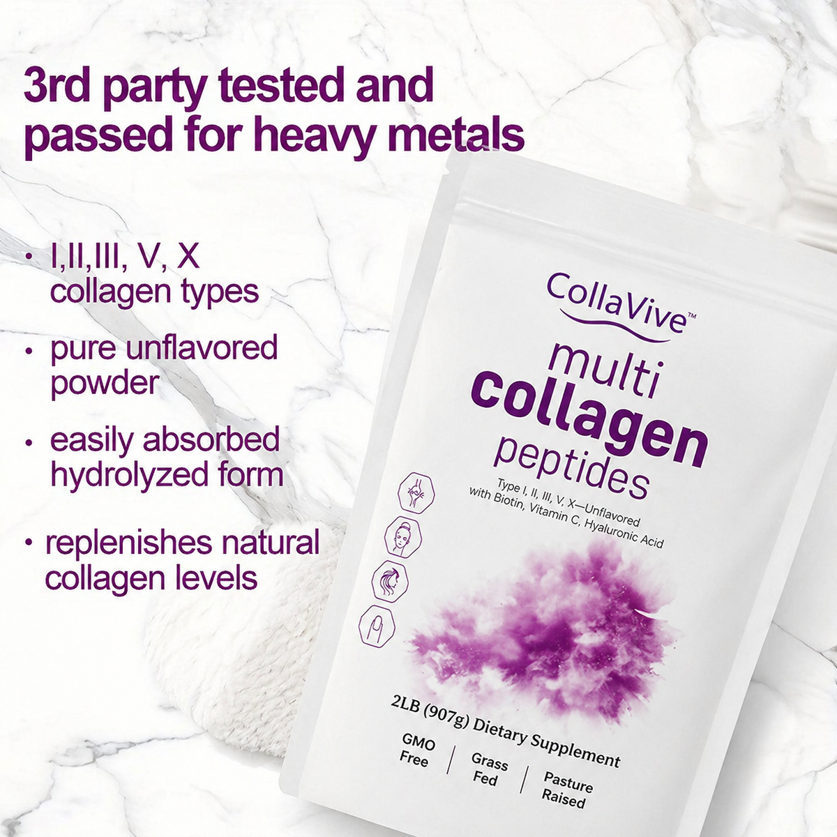 CollaVive™ -  Revolutionary multi-collagen peptide