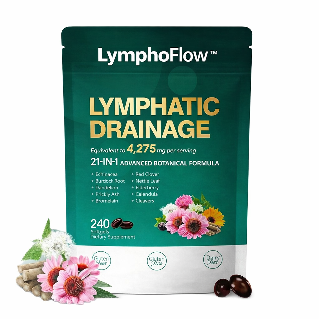LymphoFlow™ - revolutionary lymphatic drainage capsules