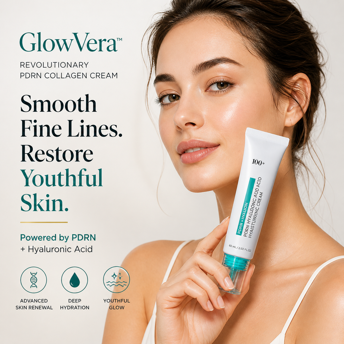 GlowVera™ – Revolutionary PDRN Collagen Moisturizer