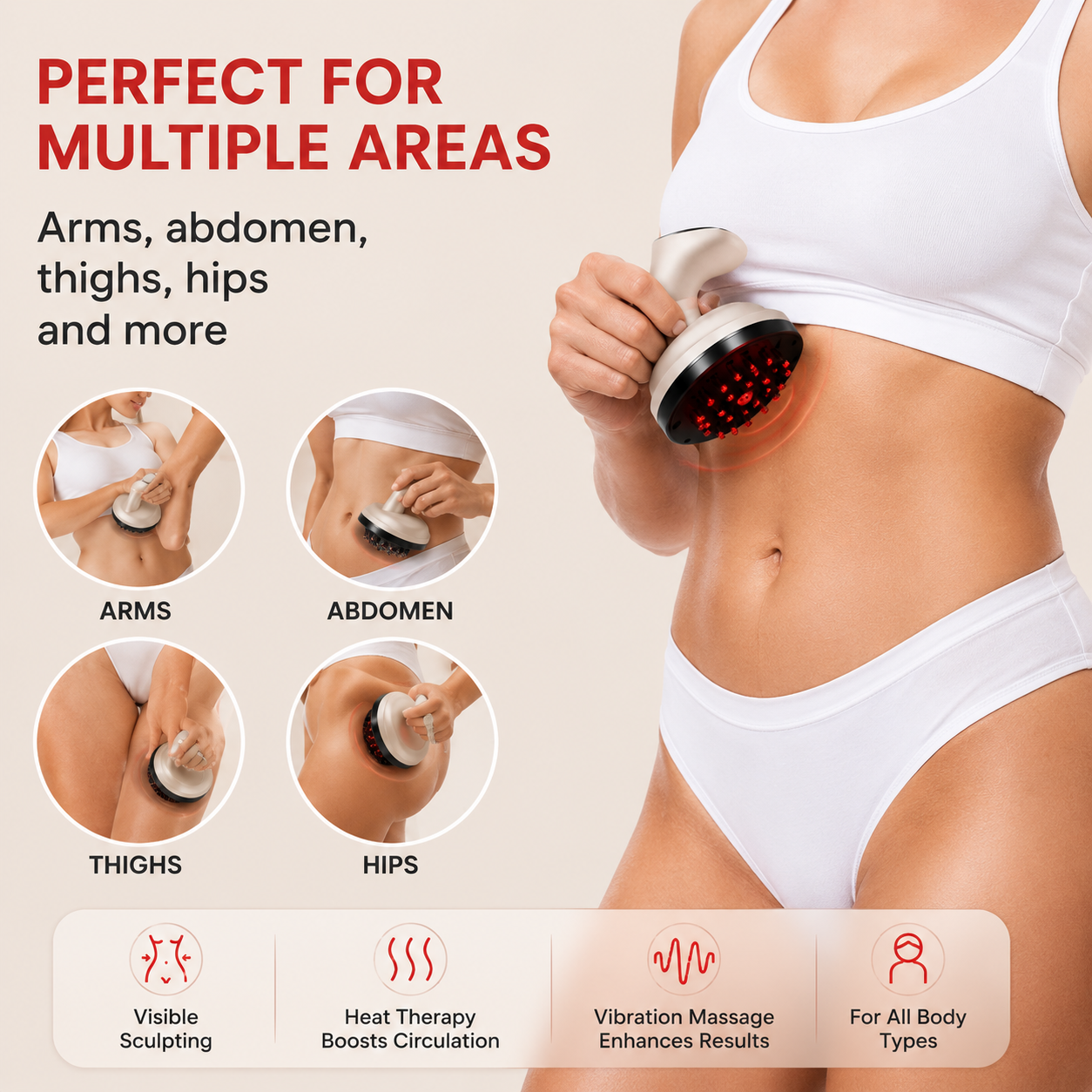 Contoura™ – Revolutionary EMS Red Light Sculpting System