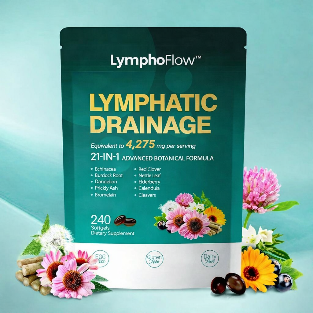 LymphoFlow™ - revolutionary lymphatic drainage capsules