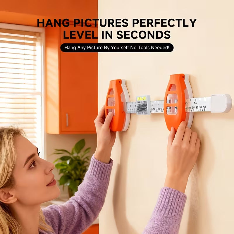 LevelSnap™ - 3-in-1 Picture Hanging system