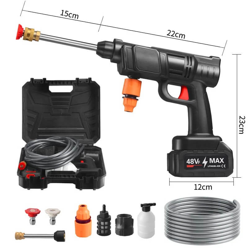 JetMax™ - Premium Wireless Carwash Gun