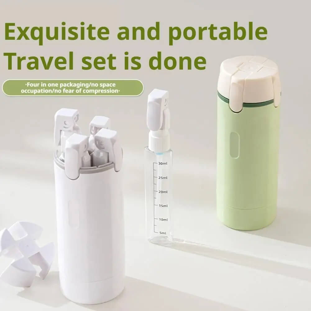 MetroPod™ - Revolutionary 4-in-1 Travel Dispenser