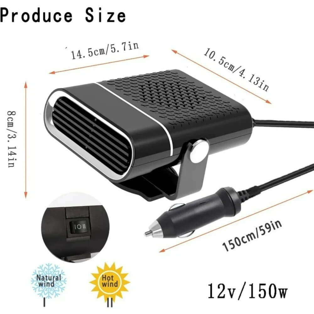 FrostAway™- Premium 2-in-1 defogger