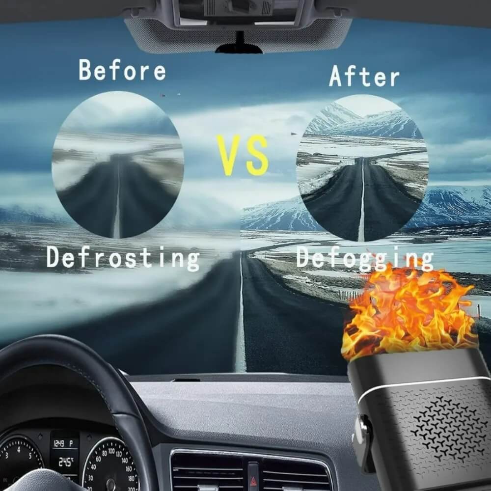 FrostAway™- Premium 2-in-1 defogger