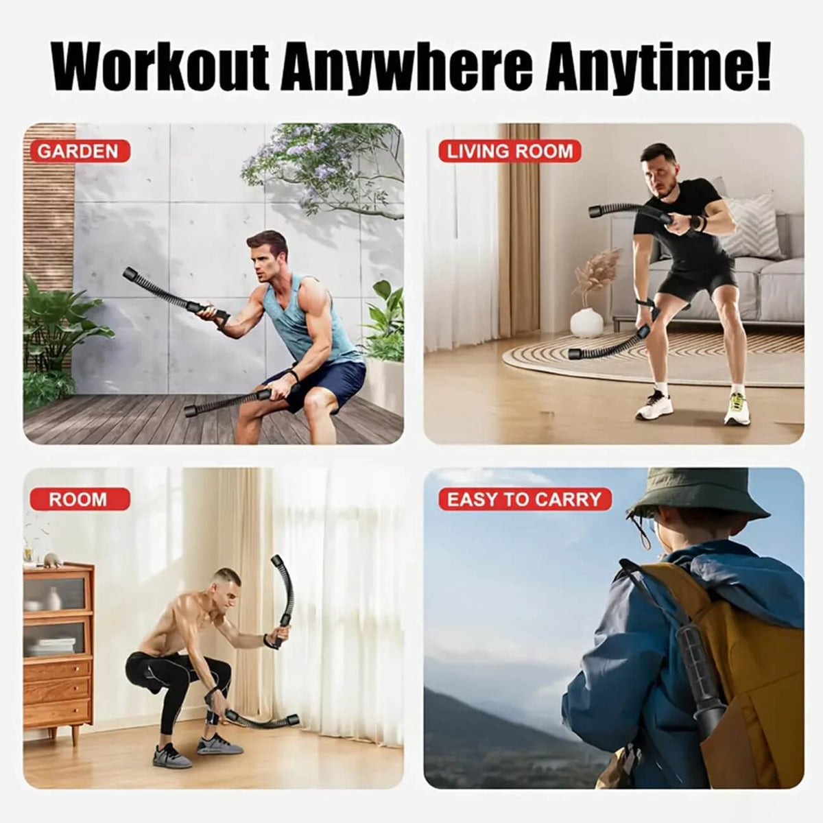 TitanFlex™- Revolutionary weighted battle ropes.